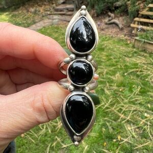 Aesthetic Arrest Dark Romance Onyx Ring